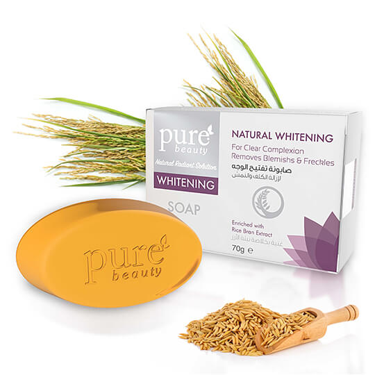 Pure Beauty Natural Whitening Glycerin Soap - 70 g